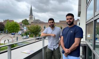 Samin en Basel toeleiders in Machelen 